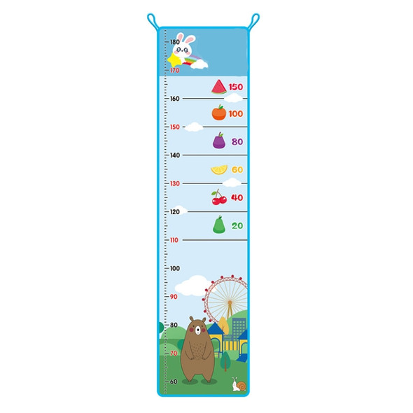 Children Measuring And Increasing Height Ruler, Style: Fruit 4 Patches+6 Sticky Balls+2 Hooks
