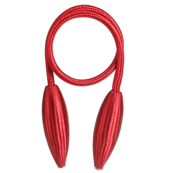 CK-04 4 PCS Curtain Buckle Simple And Versatile Free Perforated Curtain Tie Rope(Red)