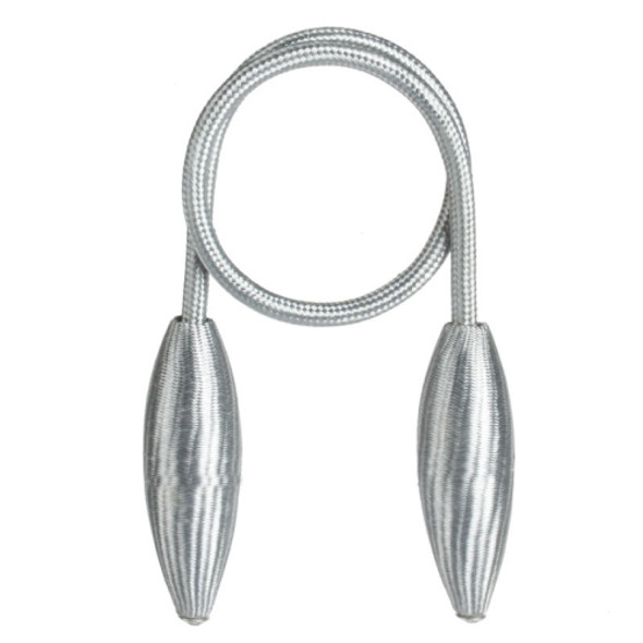CK-04 4 PCS Curtain Buckle Simple And Versatile Free Perforated Curtain Tie Rope(Gray)