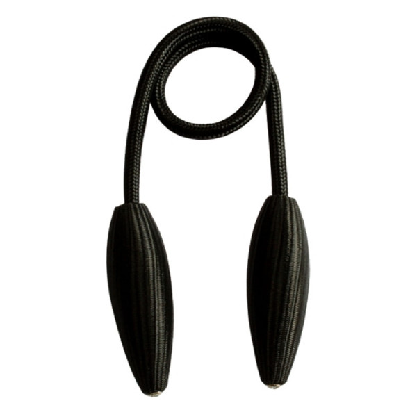 CK-04 4 PCS Curtain Buckle Simple And Versatile Free Perforated Curtain Tie Rope(Black)