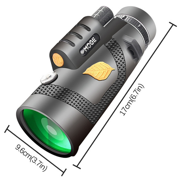 Moge 12x50 Professional HD Monocular Night Vision Telescope