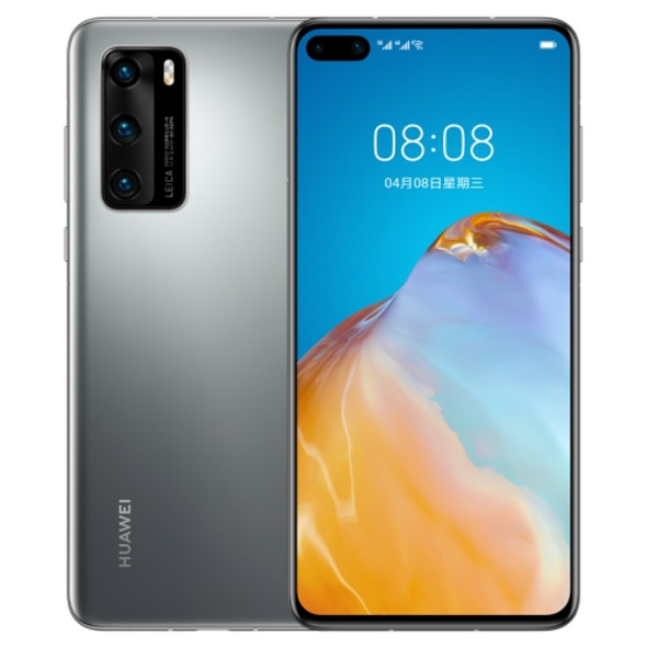 Huawei P40 ANA-AN00, 50MP Camera, 8GB+128GB, China Version, Triple Back Cameras, Face ID & Screen Fingerprint Identification, 6.1 inch Dot-notch Screen EMUI 10.1 Android 10.0 HUAWEI Kirin 990 5G Octa Core up to 2.86GHz, Network: 5G, NFC, OTG, Not Sup