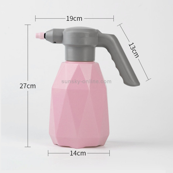 KLC-P2L Household Gardening Spray Disinfection Electric Spray Bottle, Capacity: 2L (Pink)