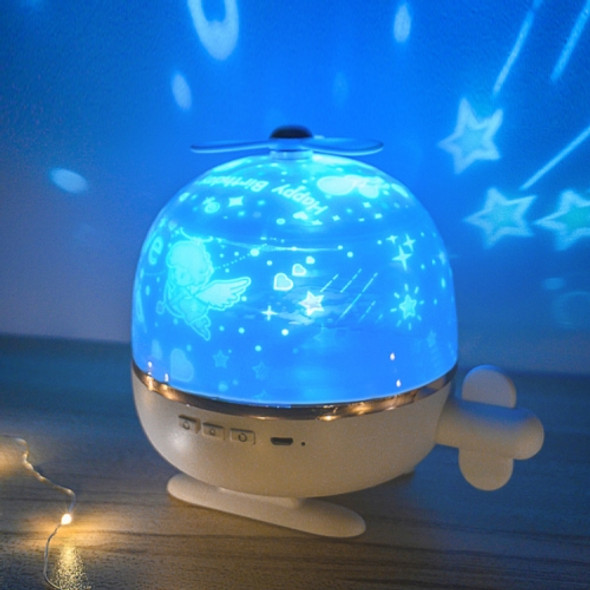 3W Aircraft Starry Sky Projector Light Rotating Starry Night Light Rechargeable Ver.