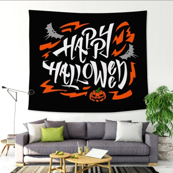 Halloween Background Wall Decoration Wall Hanging Fabric Tapestry, Size: 150x100 cm(Scared Halloween)