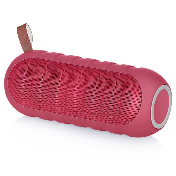 NewRixing NR-3025 TWS Outdoor Portable Splashproof Bluetooth Speaker with Flashlight Function(Red)