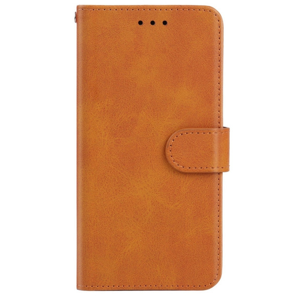 Leather Phone Case For Samsung Galaxy S20 Ultra(Brown)