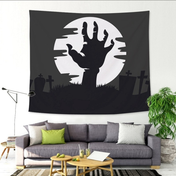 Halloween Background Wall Decoration Wall Hanging Fabric Tapestry, Size: 150x130 cm(Palm)