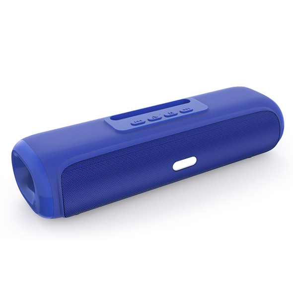 NewRixing NR-2027 TWS Long Bar Shaped Bluetooth Speaker with Mobile Phone Holder(Blue)