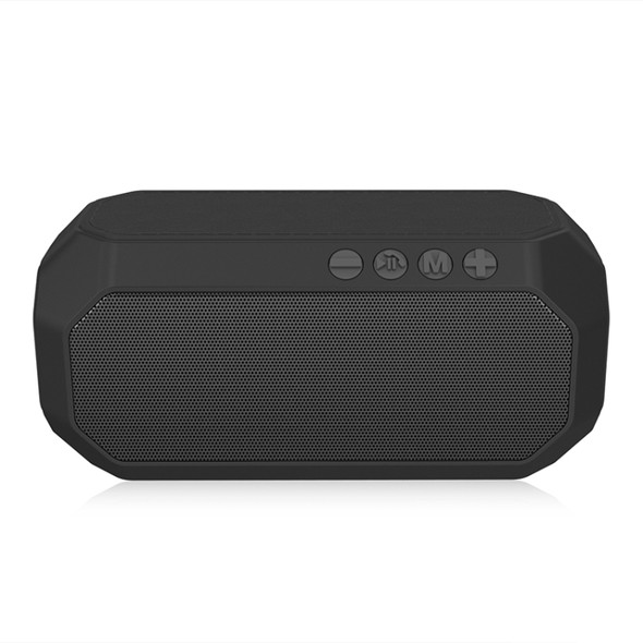 NewRixing NR-4000 TWS Mesh Polygon Music Box Concept Bluetooth Speaker(Black)