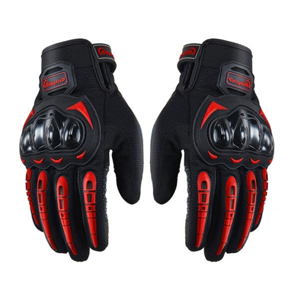 Riding Tribe MCS-17 Motorcycle Gloves Touch Screen Outdoor Riding Gloves, Size: XL(Red)