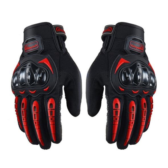 Riding Tribe MCS-17 Motorcycle Gloves Touch Screen Outdoor Riding Gloves, Size: XXL(Red)