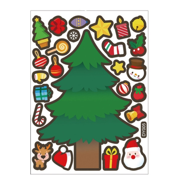 20 PCS Children Cartoon Christmas DIY Cute Emoji Stickers(DY005)