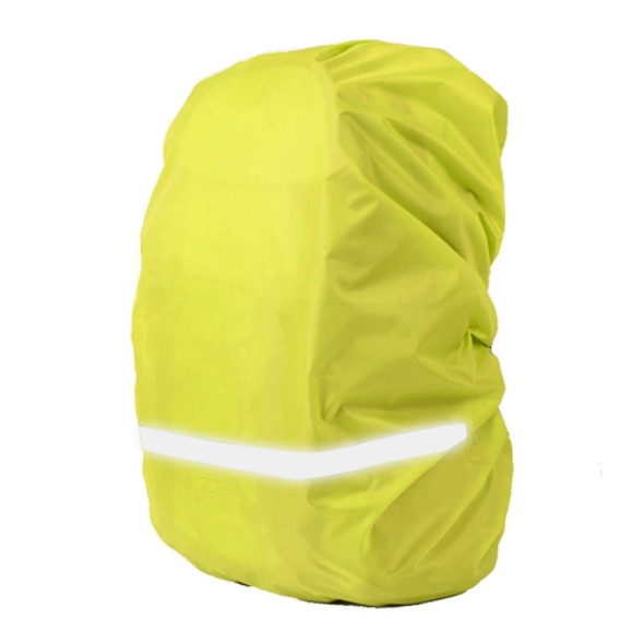 Reflective Light Waterproof Dustproof Backpack Rain Cover Portable Ultralight Shoulder Bag Protect Cover, Size:M(Green)