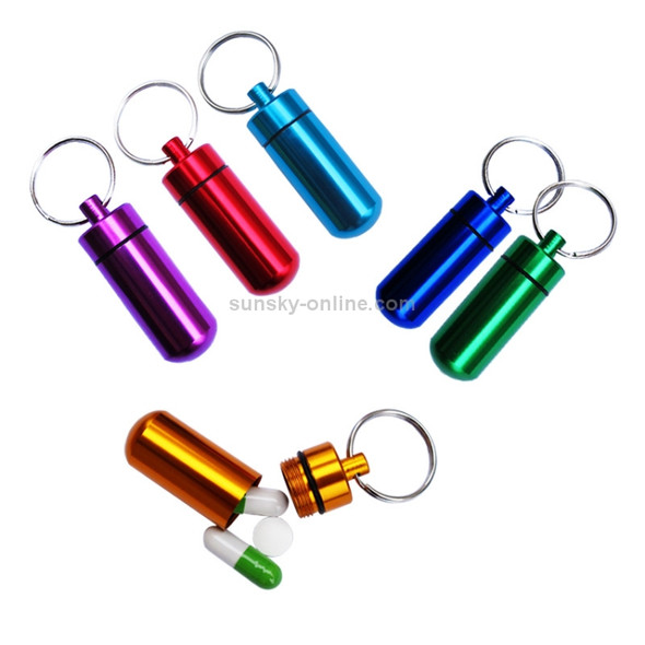 3 PCS Concave-bottom Pill Boxes Hang Buckle, Random Color Delivery