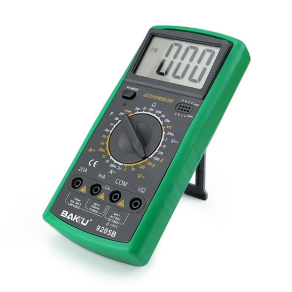 BAKU BK-9205B Measuring Capacitance Current Large Screen Display All-round Burn-proof Digital Multimeter