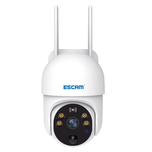 ESCAM QF255 2.0 Million Pixels 1080P HD WiFi Solar Camera, Support Two-way Voice & PIR Motion Detection & Night Vision & TF Card