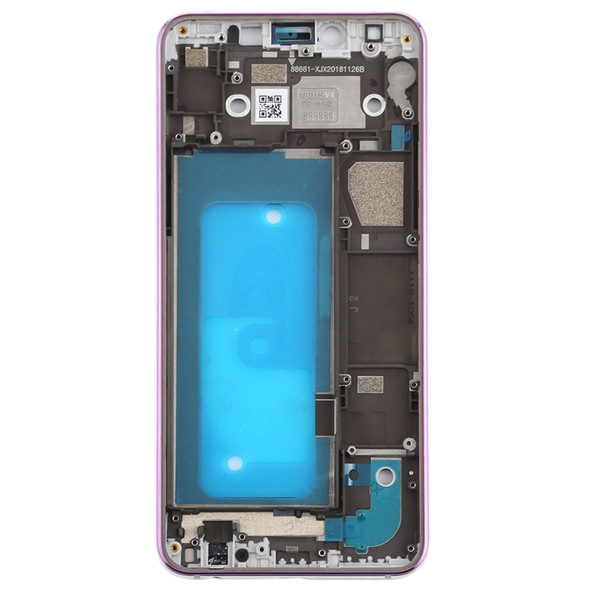 Middle Frame Bezel Plate for Galaxy A6s (Purple)