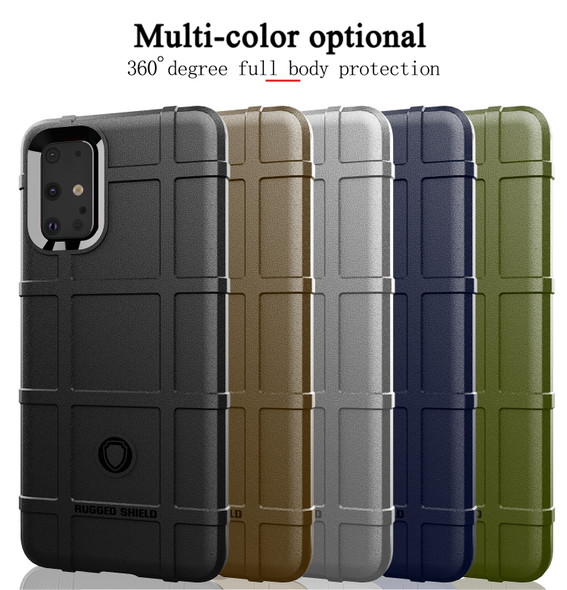 For Galaxy S20 Ultra  Full Coverage Shockproof TPU Case(Brown)