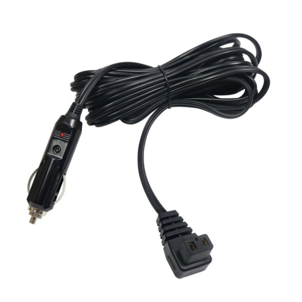 Car Compressor Refrigerator Line 12/24V Semiconductor Refrigerator Power Cord Cigarette Lighter Line, Specification: Without Switch 1m