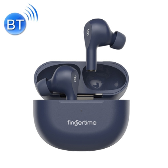 T16 Ultra-Long Standby TWS Earphones Wireless Bluetooth Stereo Sports Earbuds, Supports Touch & Wireless Charging(Blue)