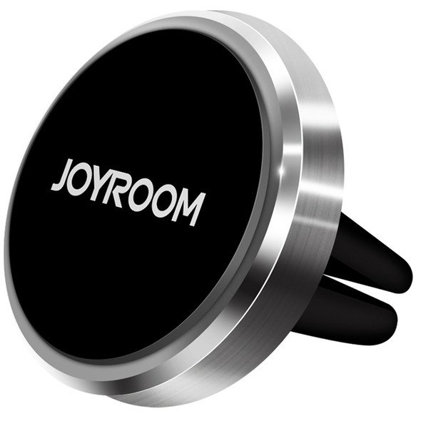 JOYROOM JR-ZS122 Universal Magnetic Car Air Outlet Vent Mount Phone Holder Stand, For iPhone, Galaxy, Sony, Lenovo, HTC, Huawei, and other Smartphones(Silver)