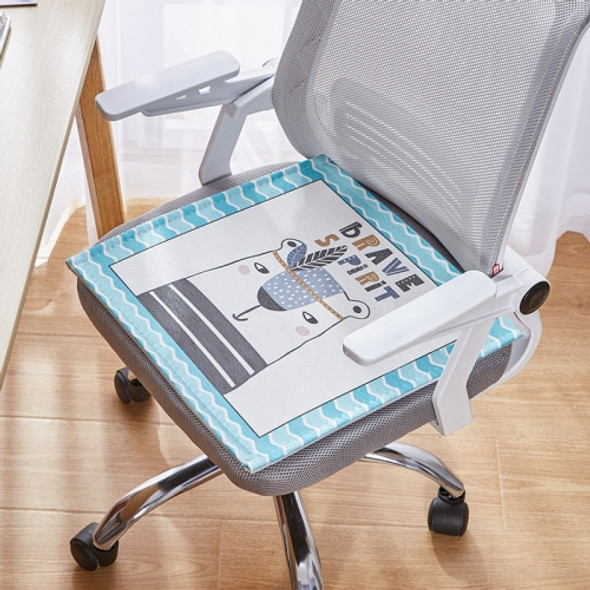 2 PCS Summer Breathable Cushion Office Seat Pad, Size: 45 x 45cm(Bear)