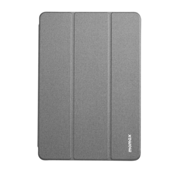 For Huawei MatePad Pro 12.6 2021 MOMAX Magnetic Buckle Shockproof PU + TPU Leather Case with Holder & Pen Slot(Dark Grey + Transparent Grey)