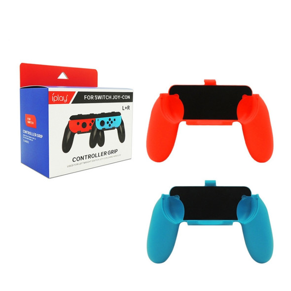 IPLAY Game Console Left & Right Handles For Nintendo Switch(Red Blue)