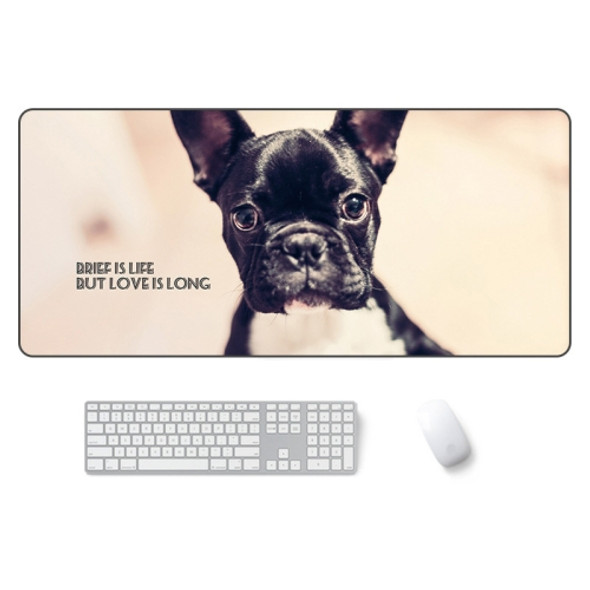 400x900x5mm AM-DM01 Rubber Protect The Wrist Anti-Slip Office Study Mouse Pad( 30)