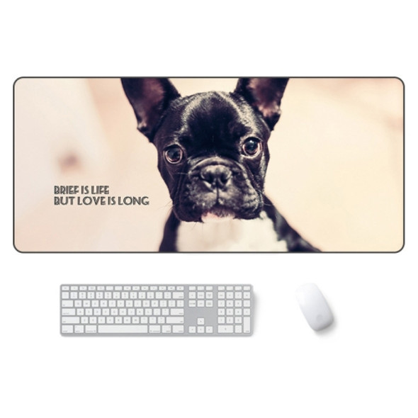 300x700x3mm AM-DM01 Rubber Protect The Wrist Anti-Slip Office Study Mouse Pad( 30)