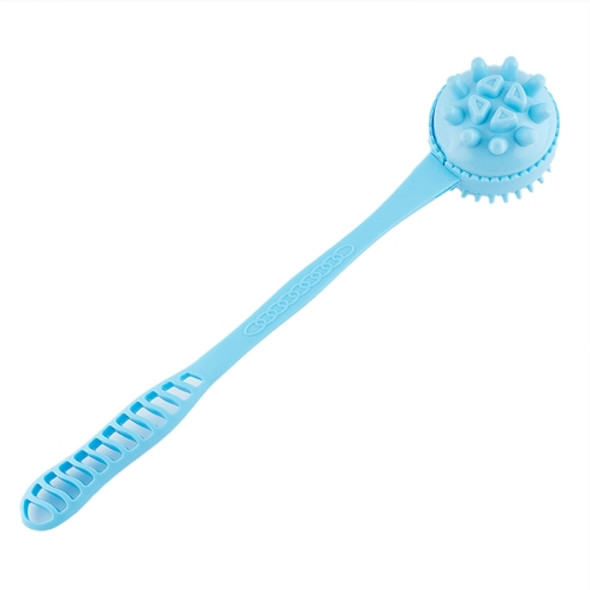 2 PCS Multifunctional Double-sided Massage Hammer  Health Care Percussion Hammer Flower-shaped Hammer(Elegant Blue)