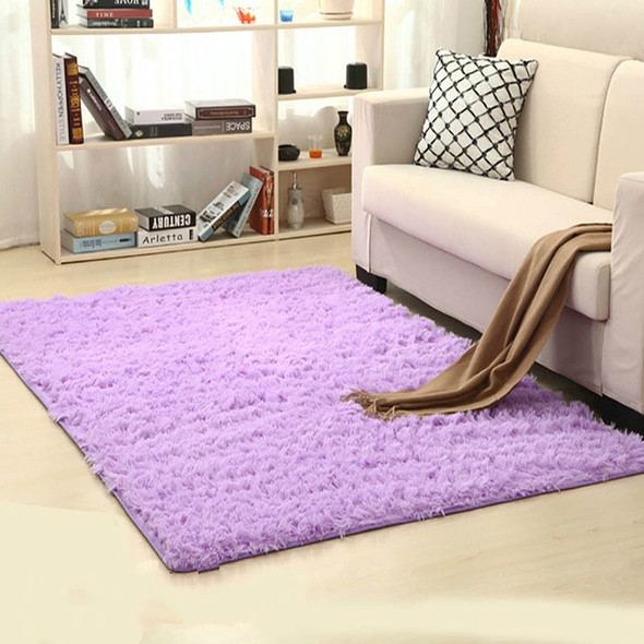 Shaggy Carpet for Living Room Home Warm Plush Floor Rugs fluffy Mats Kids Room Faux Fur Area Rug, Size:160x200cm(Purple)
