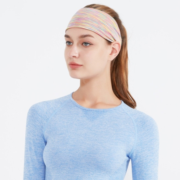 2 PCS Sports Sweat-Absorbent Headband Wide BrimIce Silk Headband For Female(XTJ35 Seven Colors)