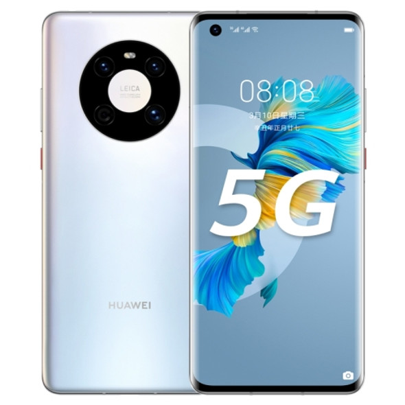 Huawei Mate 40E 5G OCE-AN50, 64MP Camera, 8GB+256GB, China Version, Triple Back Cameras, 4200mAh Battery, Face ID & Screen Fingerprint Identification, 6.5 inch EMUI 11.0 (Android 10.0) HUAWEI Kirin 990E Octa Core up to 2.86GHz, Network: 5G, OTG, NFC,