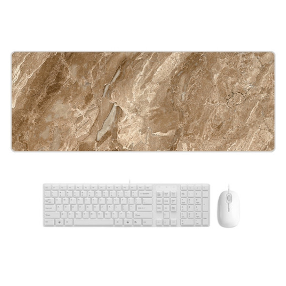 400x900x4mm Marbling Wear-Resistant Rubber Mouse Pad(Tuero Marble)