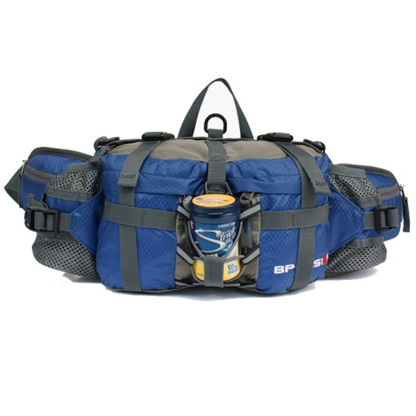 5L Outdoor Sports Multifunctional Cycling Hiking Waist Bag Waterproof Large-Capacity Kettle Bag, Size: 28.5 x 15 x 13cm(Dark Blue)
