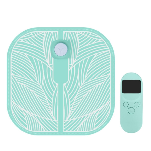 EMS Foot Massager Beauty Leg Foot Pad Wireless Remote Control Smart Timing Leg Beauty Instrument(Blue Green)