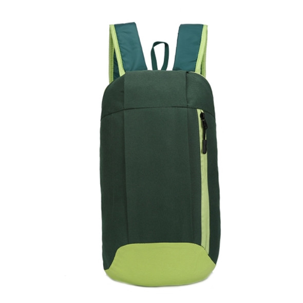 2 PCS 588 Multifunctional Lightweight Travel Backpack Leisure Backpack Folding Storage Bag(Green)