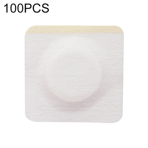 100 PCS 043 Square Breathable Non-woven Fabric Adhesive Wound Dressing Pad, Size:7 x 7 x 3cm(White)