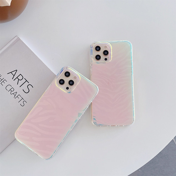 Double-sided Film Laser TPU Protective Case For iPhone 11 Pro(Tiger Texture)