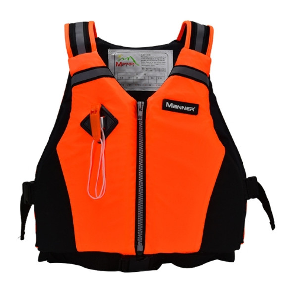 Manner QP2025 Buoyancy Vest Dragon Boat Kayak Paddle Board Buoyancy Vest(Orange)
