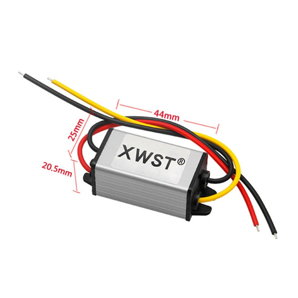 XWST DC 12/24V To 5V Converter Step-Down Vehicle Power Module, Specification: 12/24V To 5V 2A Small Aluminum Shell