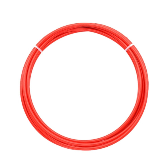 TRLREQ Mountain Bike Brake Tube 5mm Hydraulic Oil Disc Oil Brakes Braided Tube, Length: 3m (Red)