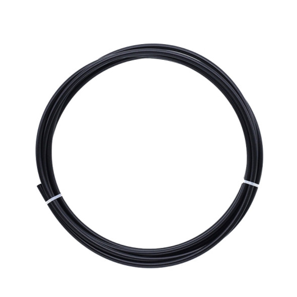 TRLREQ Mountain Bike Brake Tube 5mm Hydraulic Oil Disc Oil Brakes Braided Tube, Length: 3m (Black)