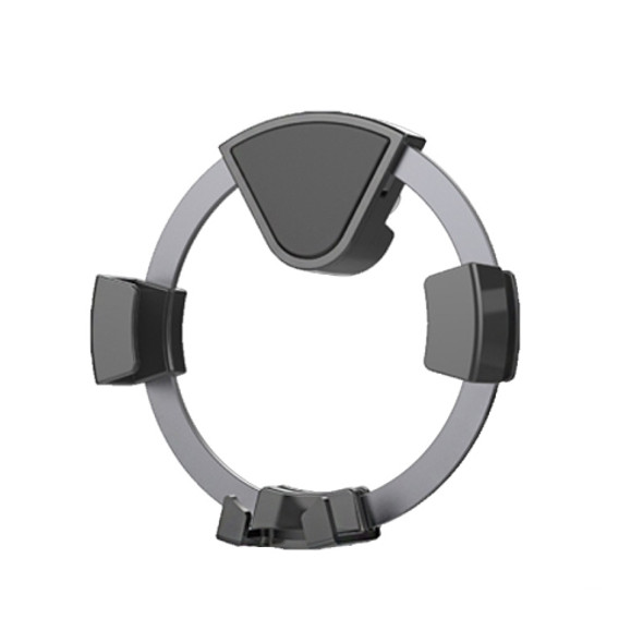 Z1 Circular Outlet Car Mobile Phone Bracket(Gray)