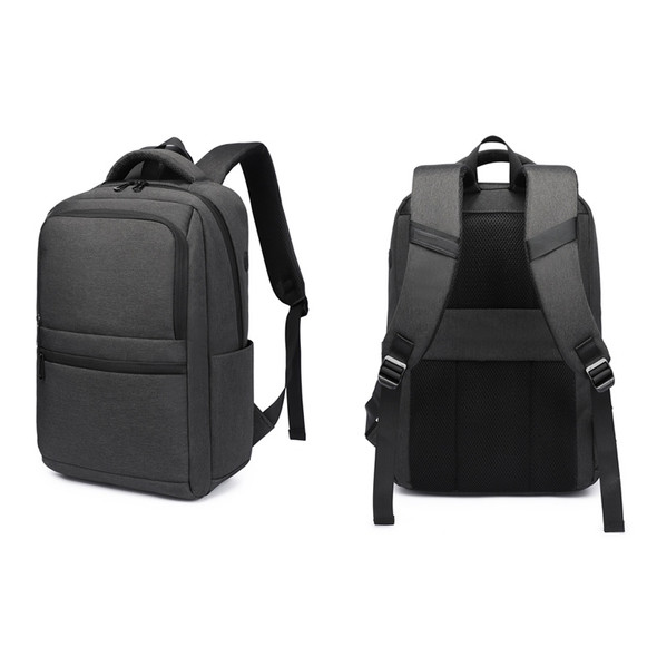 cxs-619 Multifunctional Oxford Laptop Bag Backpack (Dark Gray)