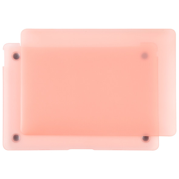 Laptop Dots Plastic Protective Case For MacBook Pro 13.3 inch A1706 / A1708 / A1989 / A2159 / A2251 / A2289 / A2338(Pink)