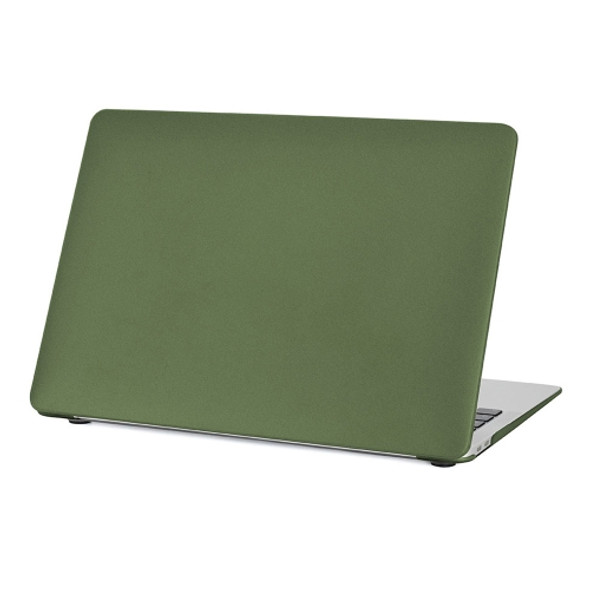 Laptop Matte Plastic Protective Case For MacBook Air 13.3 inch A1369 / A1466(Green)