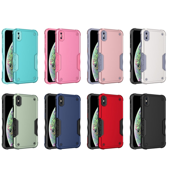 Non-slip Armor Phone Case For iPhone XS Max(Mint Green)